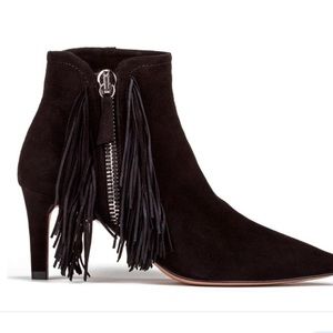 Pura López Suede ankle boots